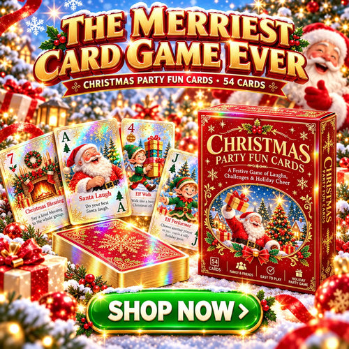 🃏🎅 Christmas Holiday Cheer Playing Cards - Make Your Christmas Game Night More Fun!
