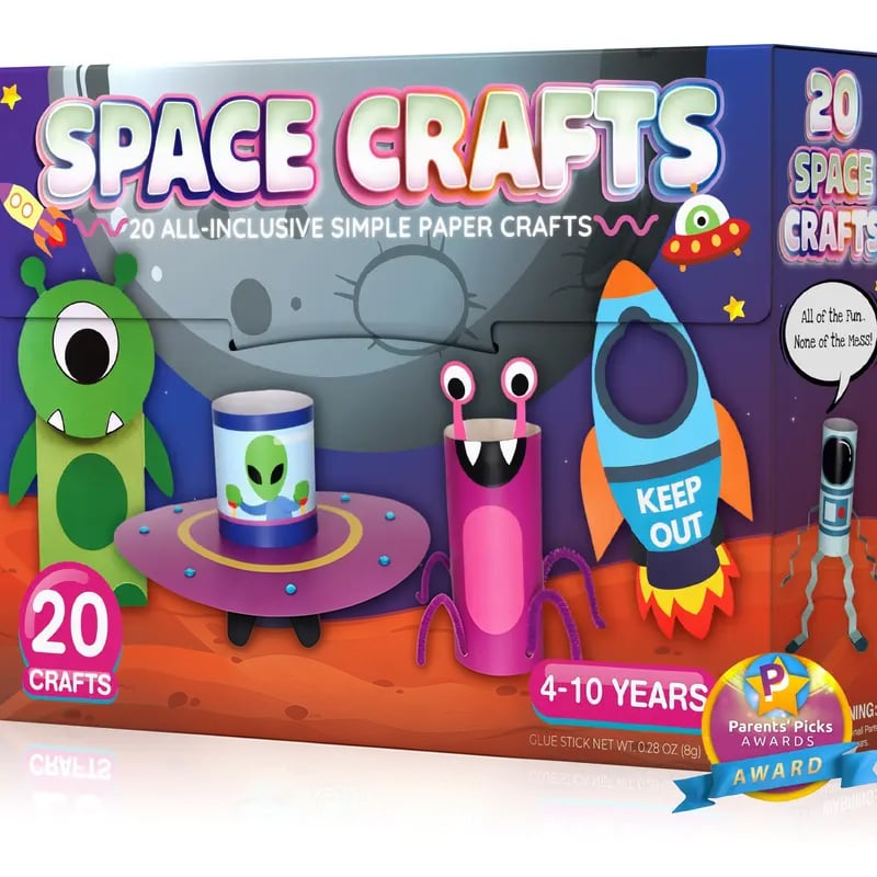 🔥Last Day 49% OFF 🎨❤️ 20 Princess & Unicorn Crafts in a Box