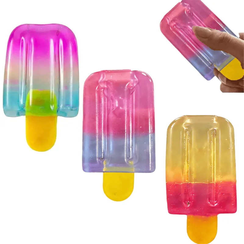 Ice Cream Squeeze Squishy, Ice Cream Squishy, Slow Rise Sensory Fidget Toy, Easter Basket Stuffers Party Favors🍦