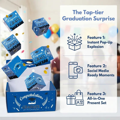 2026 Graduation Surprise Pop-Up Gift Box