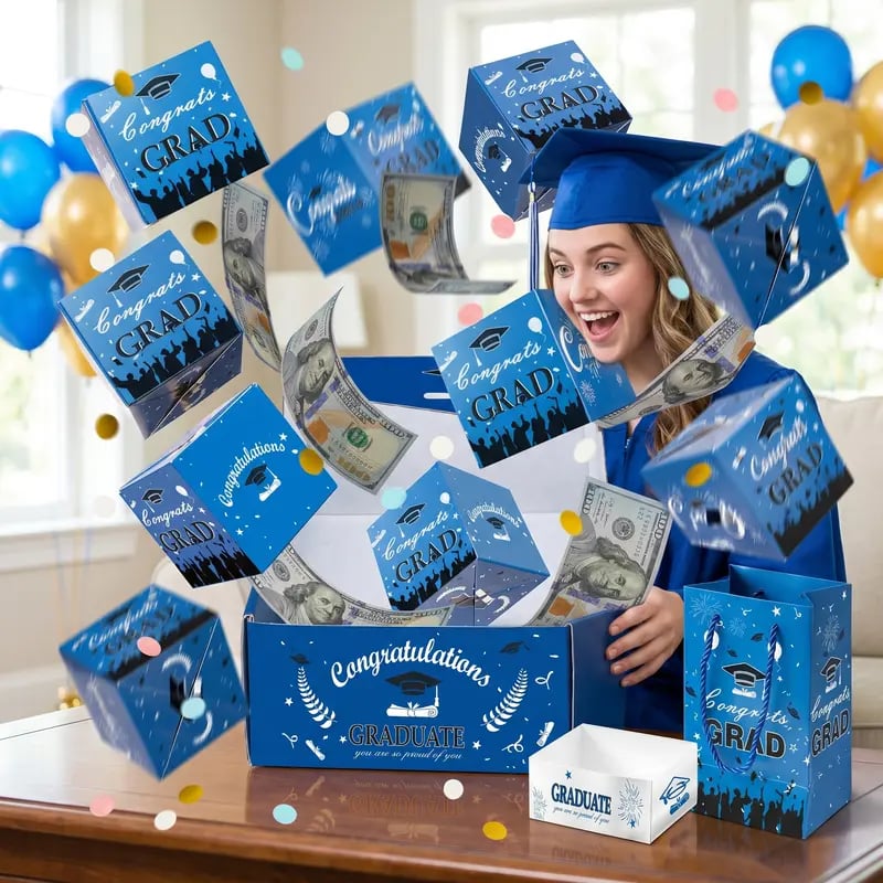 2026 Graduation Surprise Pop-Up Gift Box