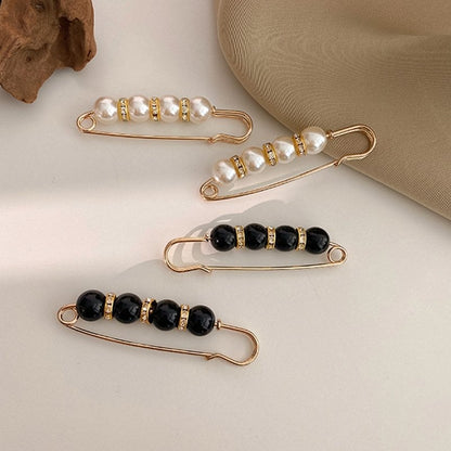 🔥Limited Time Buy 1 Get 1 Free🔥Fancy Rhinestones Pearls Safety Pin Brooch