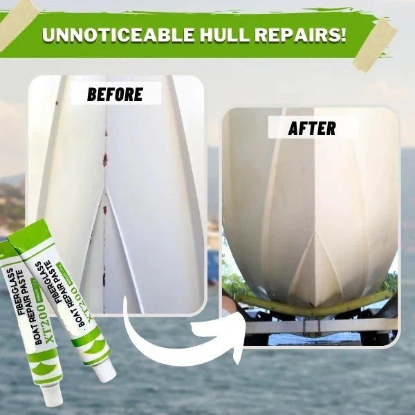 🔥Buy 1 Get 1 Free🔥Fiberglass Boat Repair Paste – Instant Gelcoat Fix, Marine Grade, Easy Apply ✨
