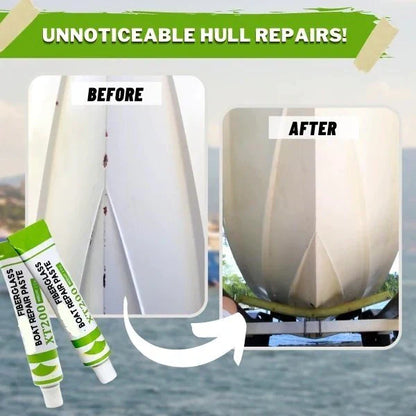 🔥Buy 1 Get 1 Free🔥Fiberglass Boat Repair Paste – Instant Gelcoat Fix, Marine Grade, Easy Apply ✨
