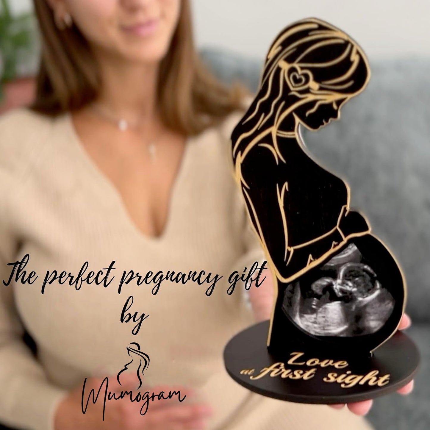 💖 Mother's Day Sneak Peek: 💖 Pregnancy Ultrasound Photo Frame
