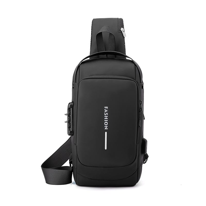 Anti-Theft Sling Bag - Water-Resistant Crossbody Shoulder Bag