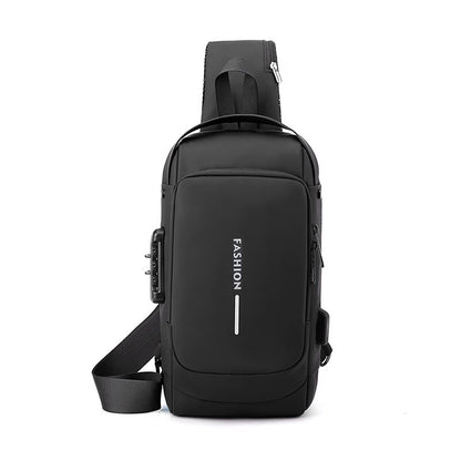 Anti-Theft Sling Bag - Water-Resistant Crossbody Shoulder Bag
