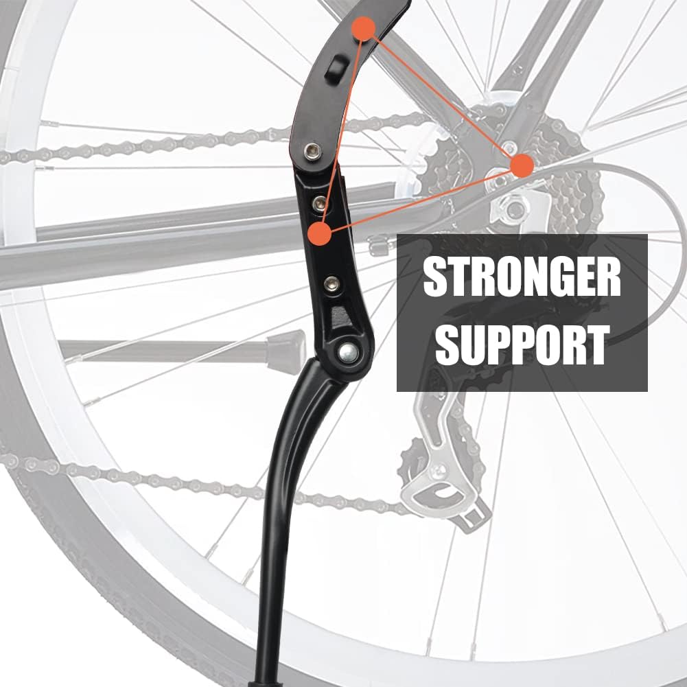 🚲 Premium Adjustable Bike Kickstand – Stability Meets Durability