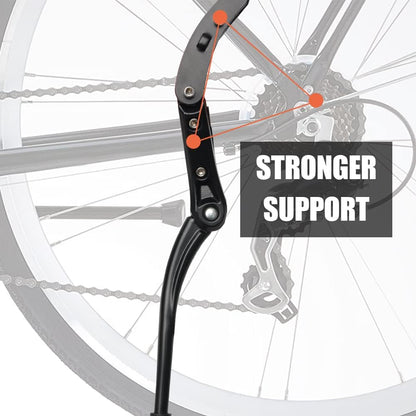 🚲 Premium Adjustable Bike Kickstand – Stability Meets Durability