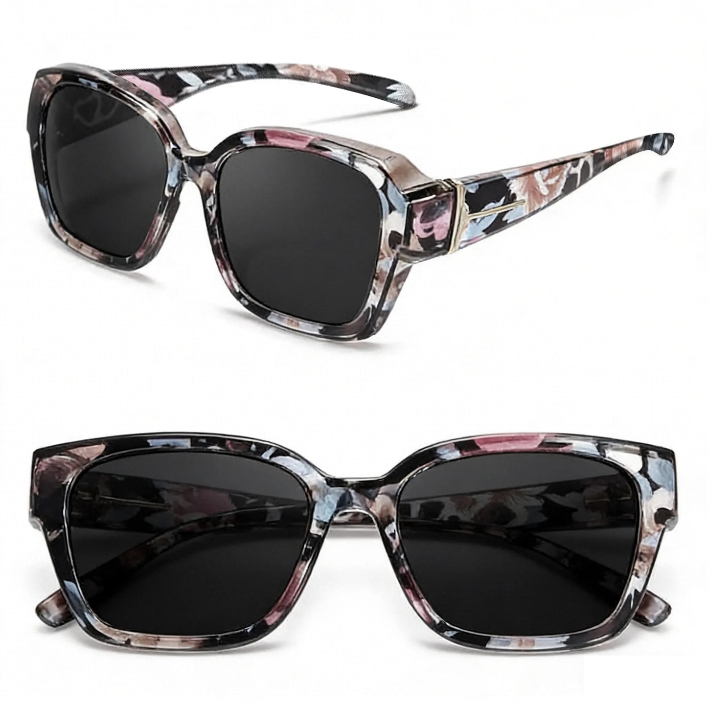 🎉😎2026 New Polarized UV400 Protection Trendy Round Cat-eye Sunglasses 🕶️