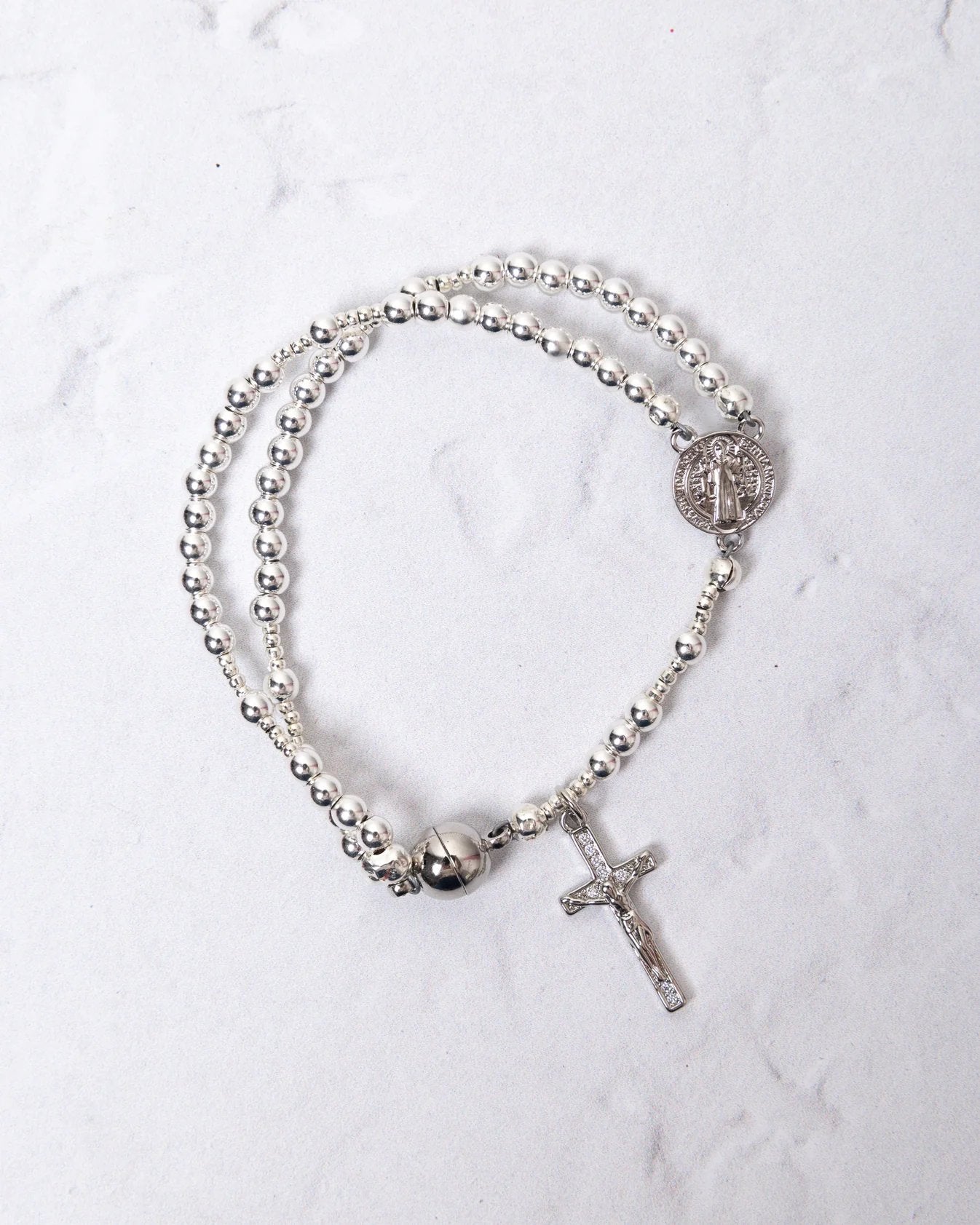 ✝️Handcrafted rosary bracelets📿