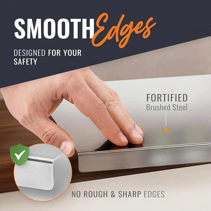 🔪 Stainless Steel Cutting Board | Hygienic, Durable & Easy to Clean