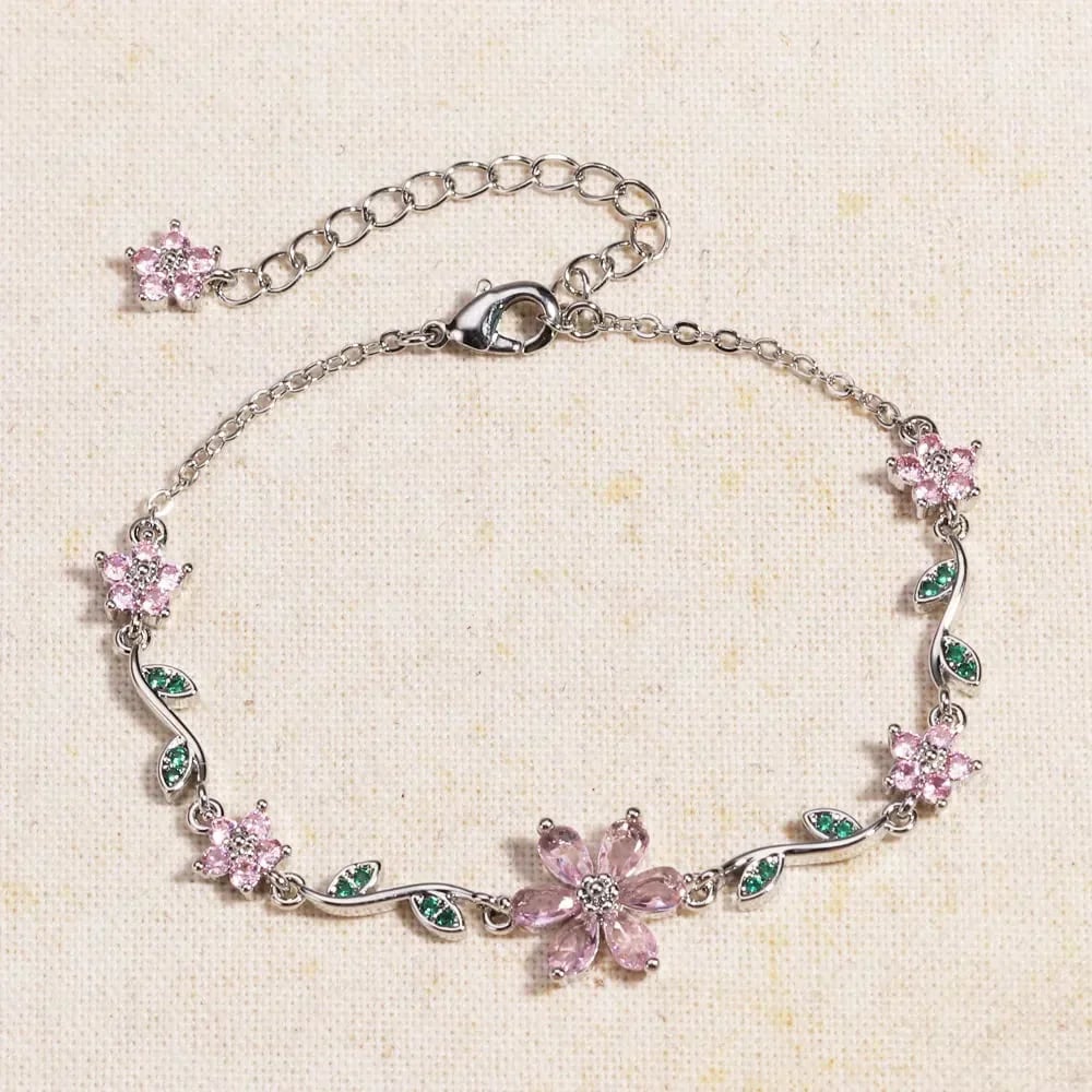 🔥2026 NEW ARRIVAL🔥 -Flower Bracelet(Perfect jewelry and gifts)
