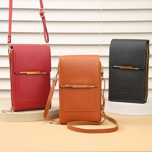 Women's Touch Screen Mobile Phone Messenger Bag New Fashion Key Change Bag