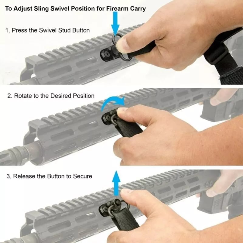Tactical Single Point Bungee Sling