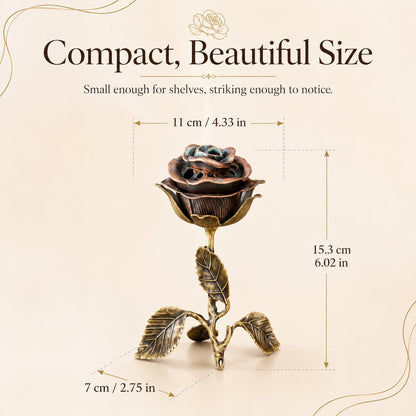 🌹💕Vintage Rose Incense Burner