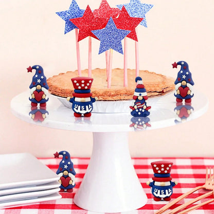 🔥Last Day 49% OFF - 🇺🇸 Patriotic gnome figurine, July 4th gift