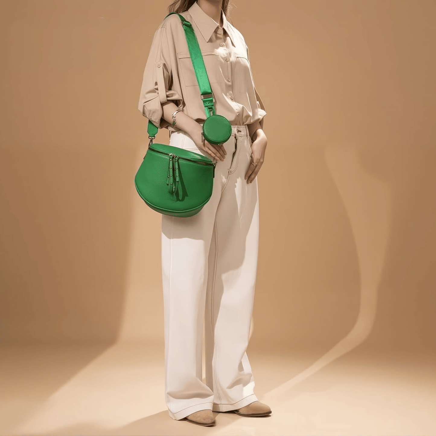 🍂2026 NEW Model👜 Large Fanny Pack Crossbody Sling Bags