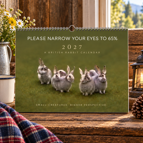 ✨🌿2027 A Special Rabbit Calendar🐰