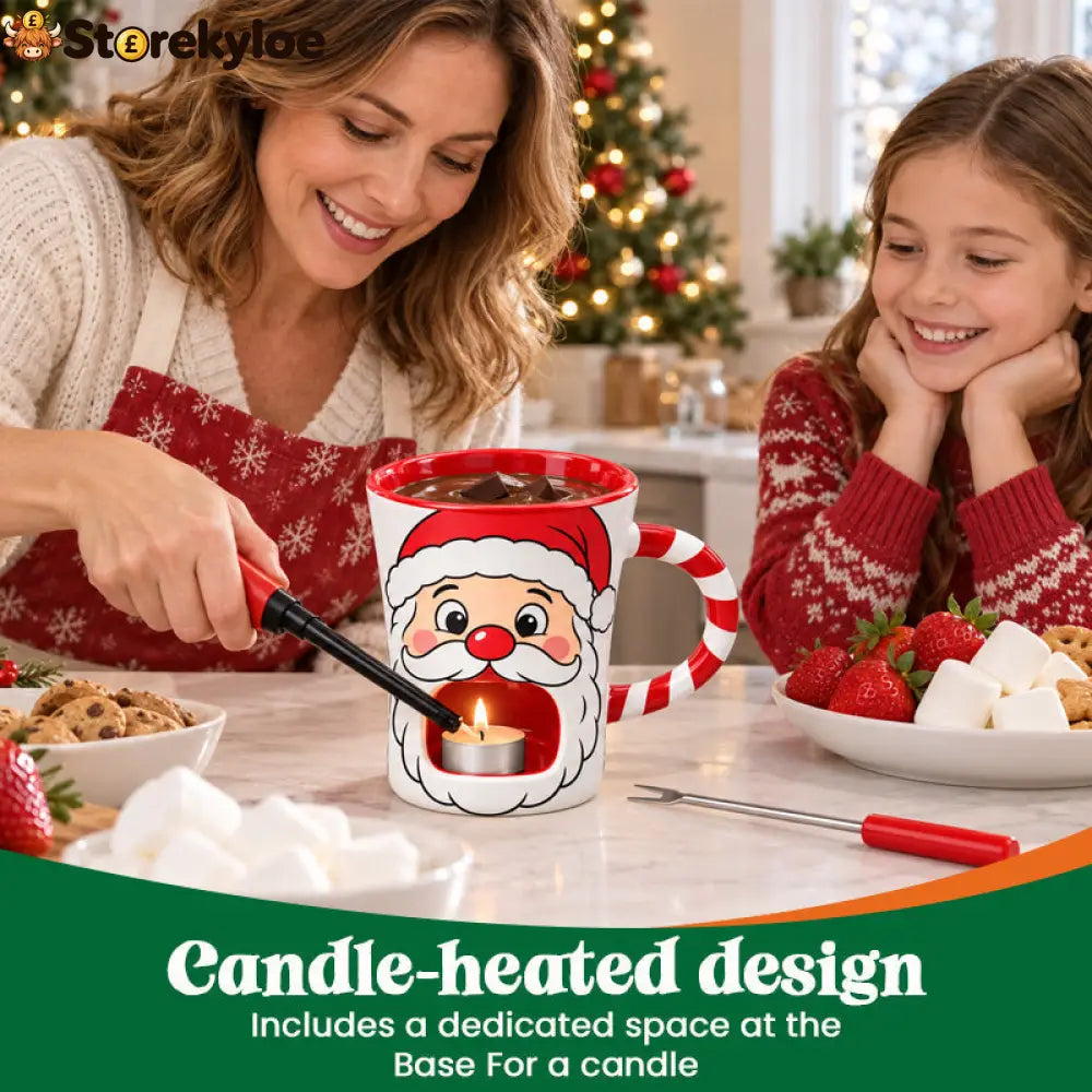 ✨Santa Chocolate Fondue Mug - Houseware & Kitchen