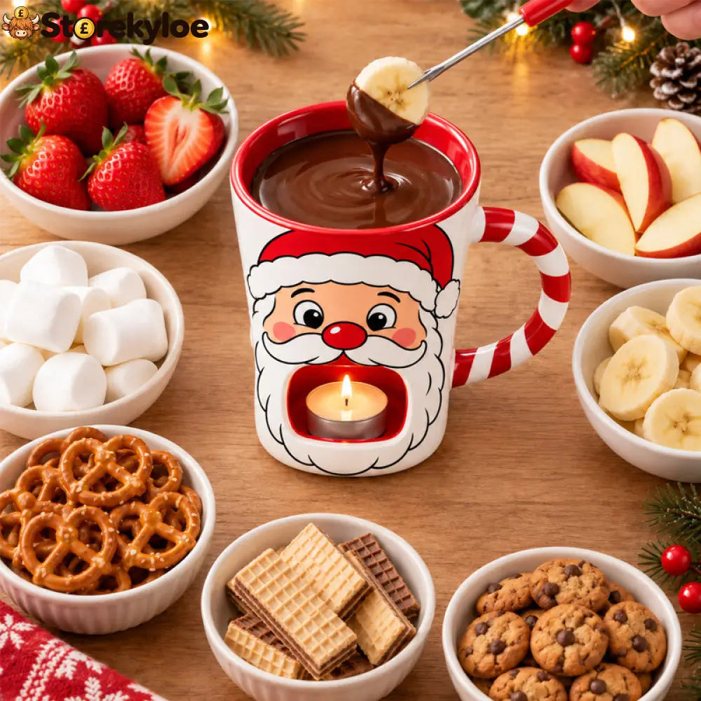 ✨Santa Chocolate Fondue Mug - Houseware & Kitchen