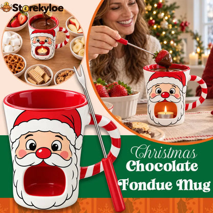 ✨Santa Chocolate Fondue Mug - Houseware & Kitchen
