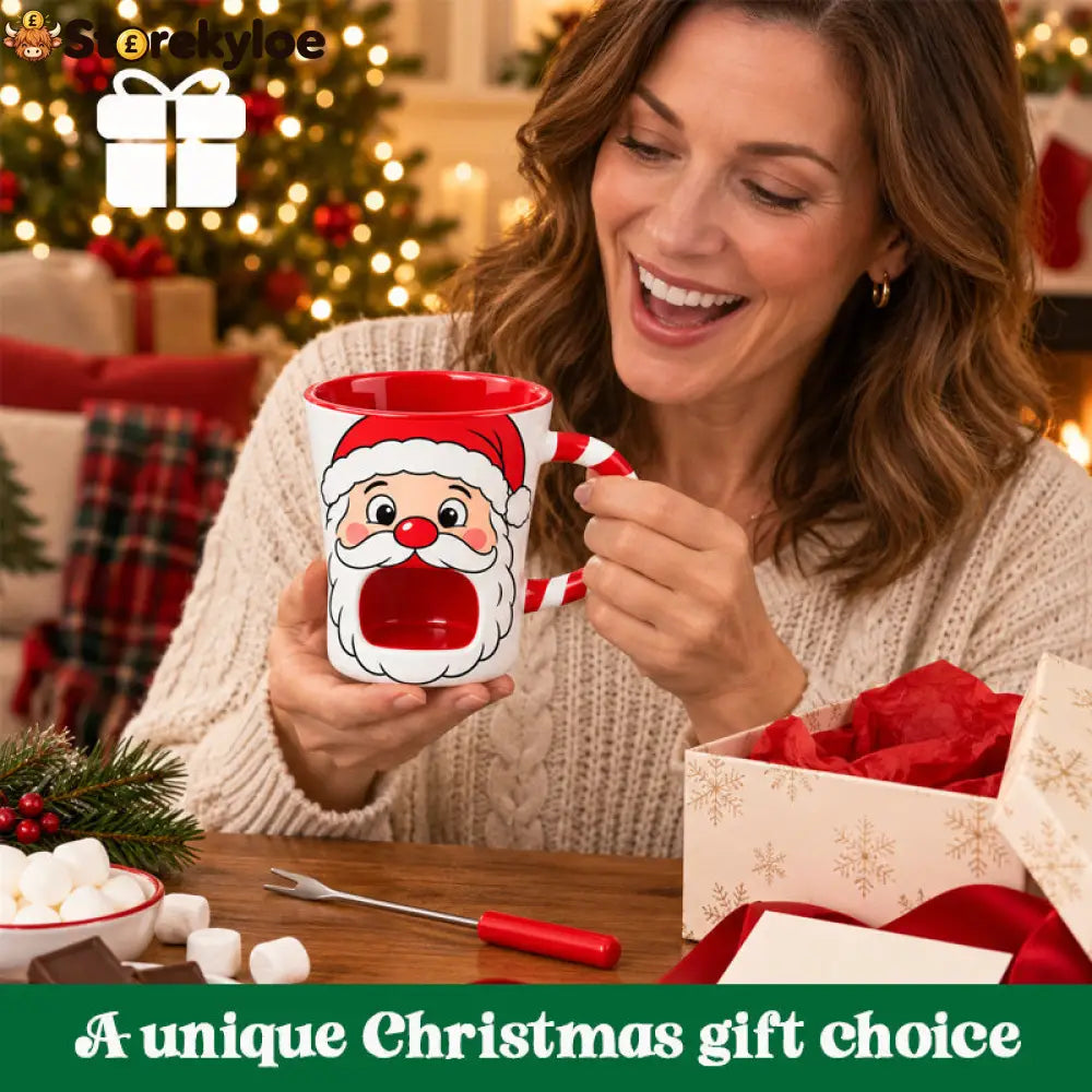 ✨Santa Chocolate Fondue Mug - Houseware & Kitchen