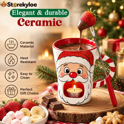 ✨Santa Chocolate Fondue Mug - Houseware & Kitchen