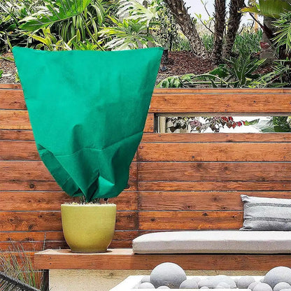 🎃Halloween Offer: 50% Off!🌿Plant Protection Covers with Drawstring – Breathable Winter Fleece Jackets