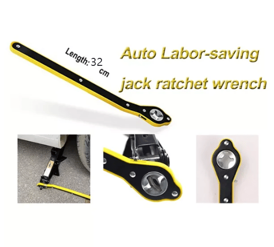 🔥Hot Sale🔧🛞Auto Labor-saving Jack Ratchet Wrench