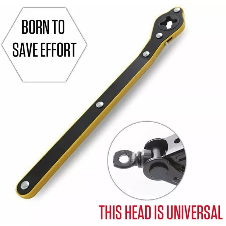 🔥Hot Sale🔧🛞Auto Labor-saving Jack Ratchet Wrench