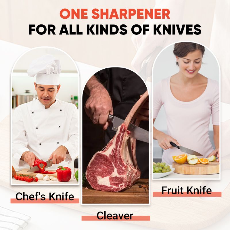 ⏳🔥LIMITED-TIME 50% OFF! ⏰💜BUY 1 GET 1 FREE💜Suction base sharpener