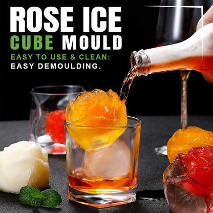 🔥Essentials for Summer🧊2 Tier Convenient Push-In Ice Cube Mold with Tray Case❄️🍹