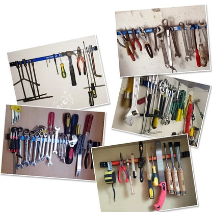 ⏳Time-Limited Special⏰Magnetic Tool Holder Bar – 30kg Load, Quick-Release, Workshop Organizer 🛠️