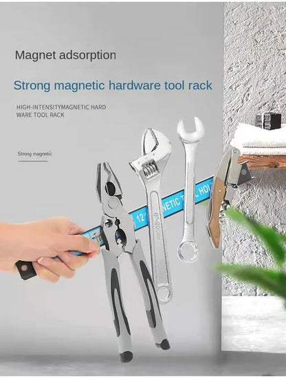 ⏳Time-Limited Special⏰Magnetic Tool Holder Bar – 30kg Load, Quick-Release, Workshop Organizer 🛠️