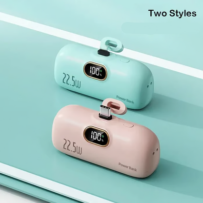【Limited Offer 50% OFF!】 5000mAh Mini Power Bank – Ultra-Portable & Universally Compatible🔋📱