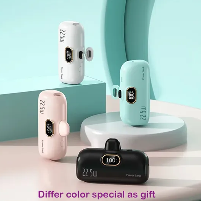 【Limited Offer 50% OFF!】 5000mAh Mini Power Bank – Ultra-Portable & Universally Compatible🔋📱