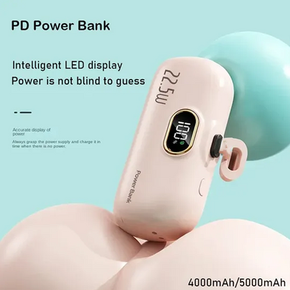 【Limited Offer 50% OFF!】 5000mAh Mini Power Bank – Ultra-Portable & Universally Compatible🔋📱
