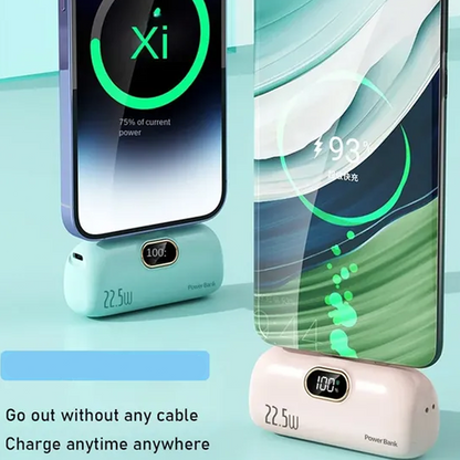 【Limited Offer 50% OFF!】 5000mAh Mini Power Bank – Ultra-Portable & Universally Compatible🔋📱