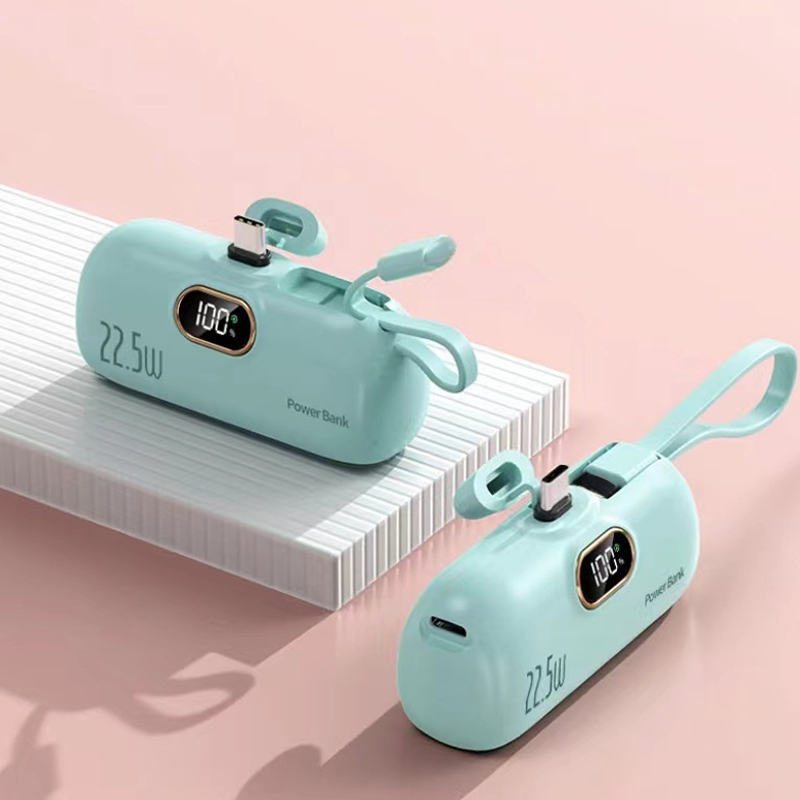 【Limited Offer 50% OFF!】 5000mAh Mini Power Bank – Ultra-Portable & Universally Compatible🔋📱