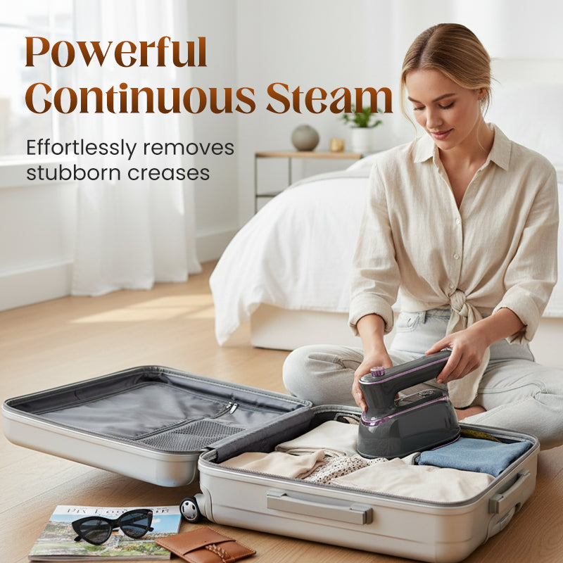 Foldable Handheld Steamer with 180° Rotating Handle💥