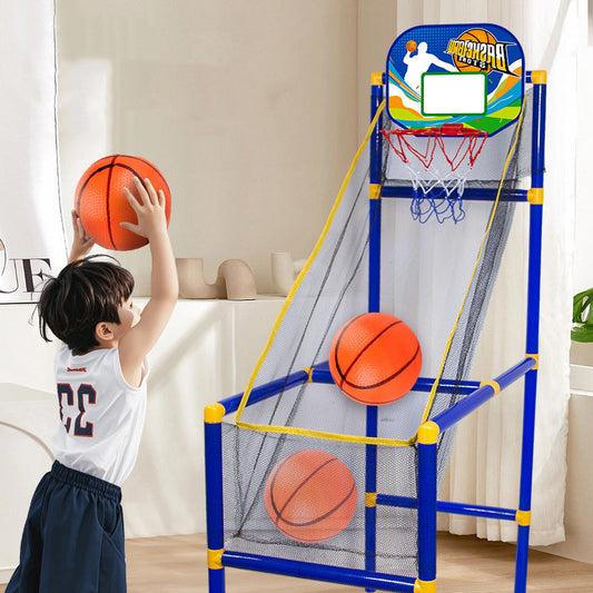⏰50% OFF NOW!⛹️Free Shipping 🚚💨Kids' Indoor Basketball Arcade Game with 4 Balls🏀
