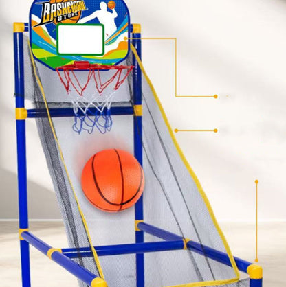 ⏰50% OFF NOW!⛹️Free Shipping 🚚💨Kids' Indoor Basketball Arcade Game with 4 Balls🏀