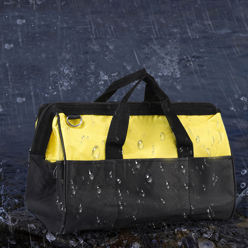 🧰🔧 Heavy-Duty Tool Bag with Multiple Pockets – Durable Canvas, Reinforced Bottom & Perfect for Organizing Tools 🛠️