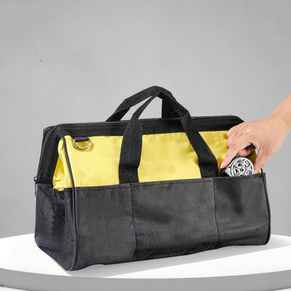 🧰🔧 Heavy-Duty Tool Bag with Multiple Pockets – Durable Canvas, Reinforced Bottom & Perfect for Organizing Tools 🛠️