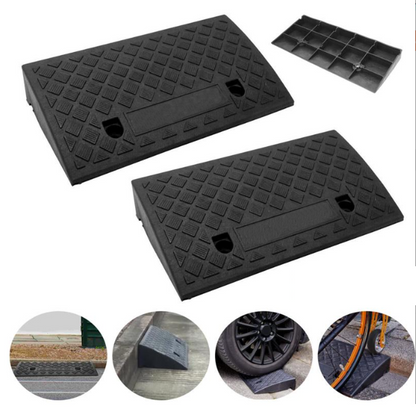 🚗 50% OFF NOW! Don't scratch your car - portable ramp for easier driveways