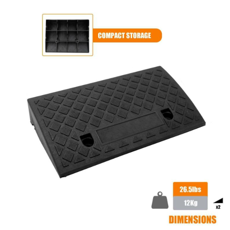 🚗 50% OFF NOW! Don't scratch your car - portable ramp for easier driveways