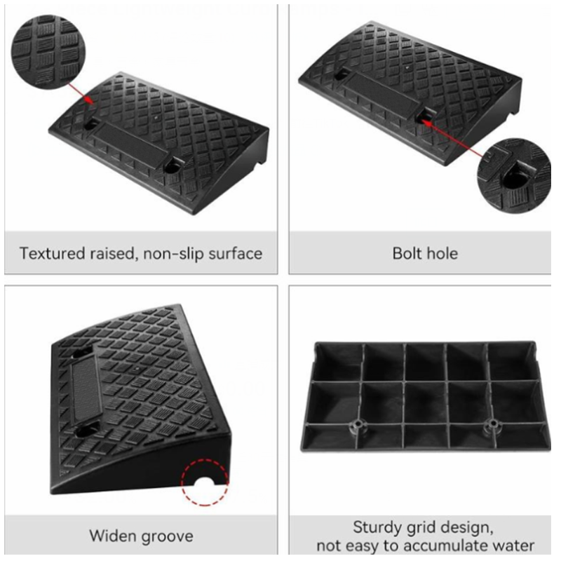 🚗 50% OFF NOW! Don't scratch your car - portable ramp for easier driveways