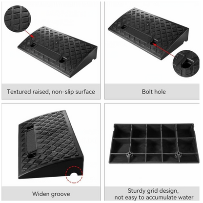 🚗 50% OFF NOW! Don't scratch your car - portable ramp for easier driveways