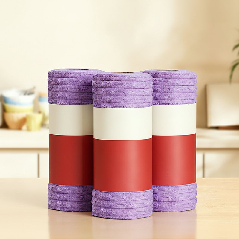 Reusable, Multi-Purpose Detachable Cleaning Cloth Roll